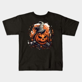 Buuhhhh-Halloween Haunt Kids T-Shirt